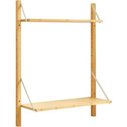 [en.casa] Tingvoll Natural Wall Shelf 65cm